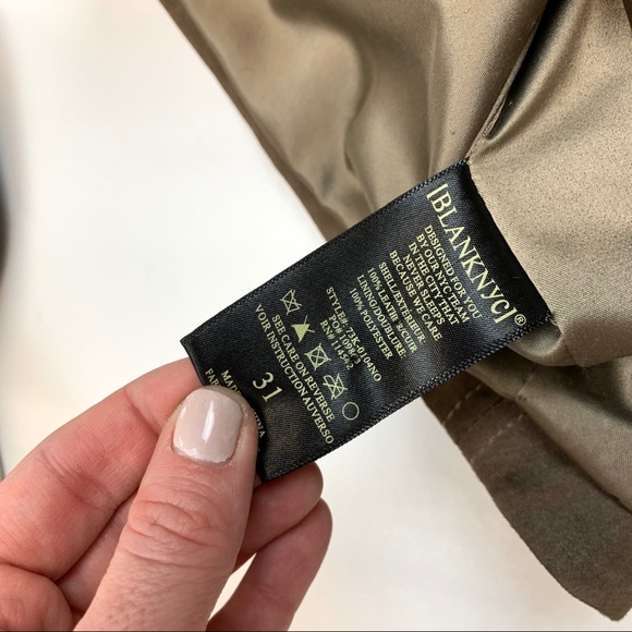 Blank NYC leather suede skirt - Picture 4 of 4